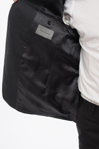Virgin Wool Blazer LEADER with Flap Pockets