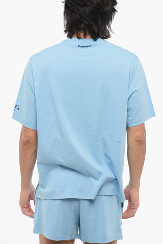 Stretch Cotton CUPID'S CLUB T-Shirt