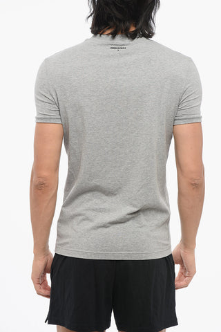 Crew Neck Slim Fit Cotton Blend T-Shirt