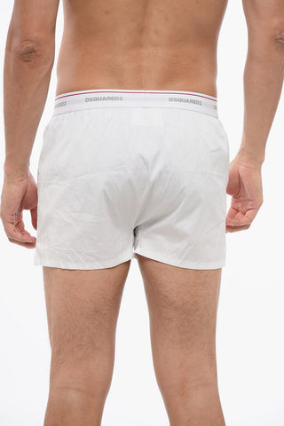 Popeline I LOVE D2 Boxer with Elastic Waistband