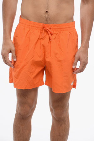 SWIM Costume da Bagno Boxer SNEAKER PATCH VOLLEY A Tinta unita Con Elastico in Vita