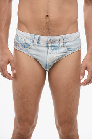 RED TAG Boxer Swim Shorts Patterned with 3 Pockets