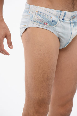 RED TAG Boxer Swim Shorts Patterned with 3 Pockets