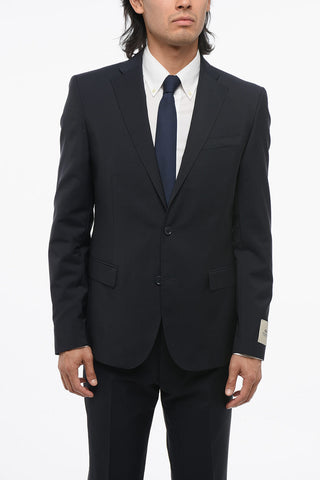 CC COLLECTION Side Vents Notch Lapel 2-Button Suit