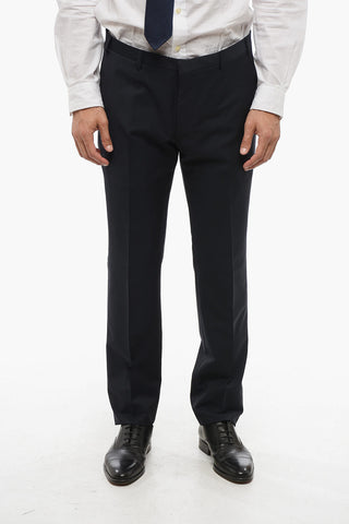 CC COLLECTION Side Vents Notch Lapel 2-Button Suit
