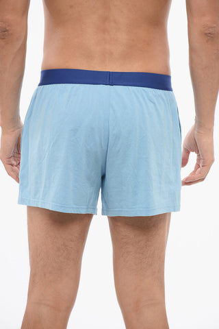 Stretch Cotton CUPID'S CLUB Boxer with Logoed Waistband