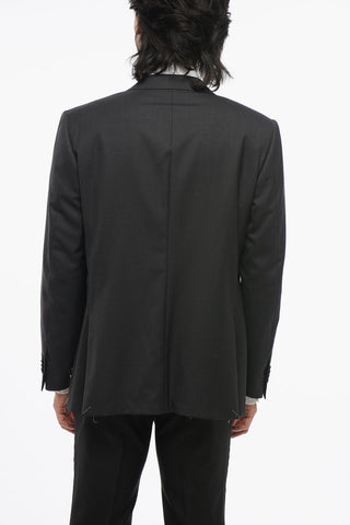 순모 블레이저 MANTUA 플랩 포켓