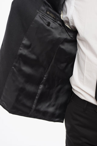순모 블레이저 MANTUA 플랩 포켓