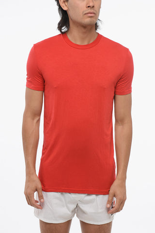 T-Shirt Girocollo in Misto Modal