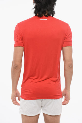 T-Shirt Girocollo in Misto Modal