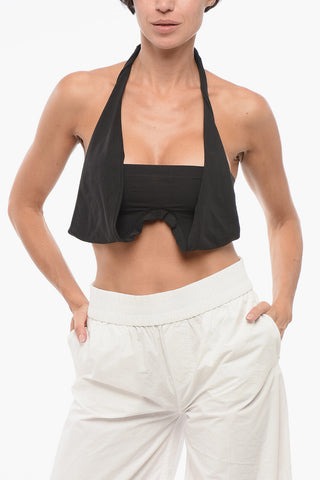 Cut-Out-Top Mit Schnürung