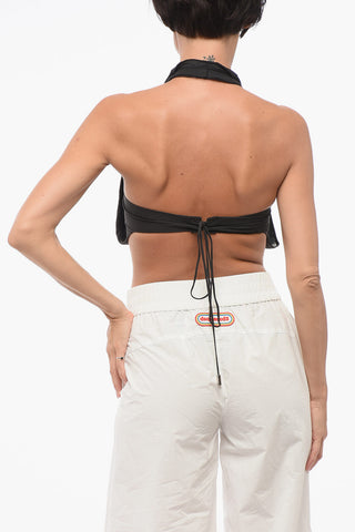 Cut-Out-Top Mit Schnürung