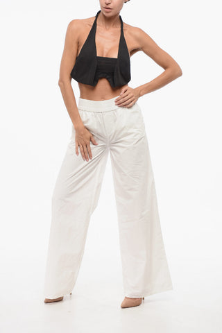 Cut-Out-Top Mit Schnürung