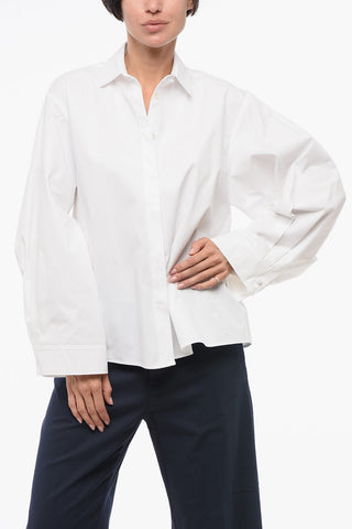 EMPORIO Camicia in Popeline con Maxi Maniche