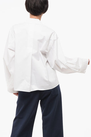 EMPORIO Camicia in Popeline con Maxi Maniche