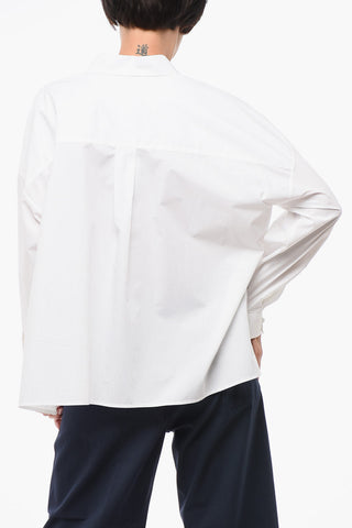 EMPORIO Asymmetric Shirt with Hidden Placket