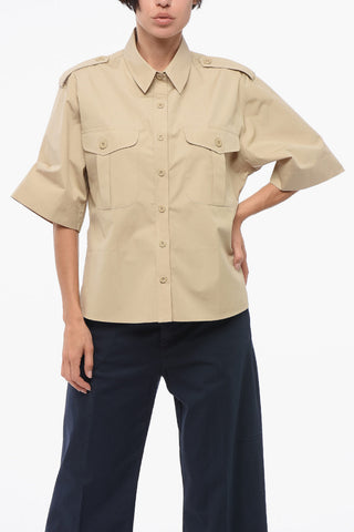 Cotton Popeline Saharan Shirt
