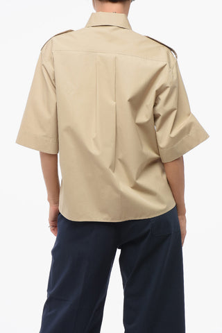 Cotton Popeline Saharan Shirt