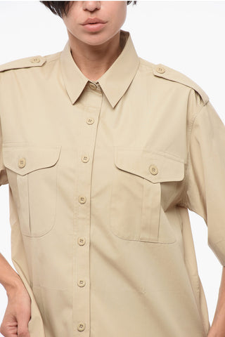Cotton Popeline Saharan Shirt