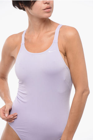 SWIM One-Piece Swimsuit FASTBACK Solid with Open Back