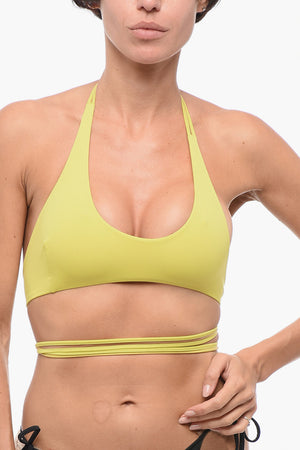 Bikini Top GIUNCO with Mesh Details