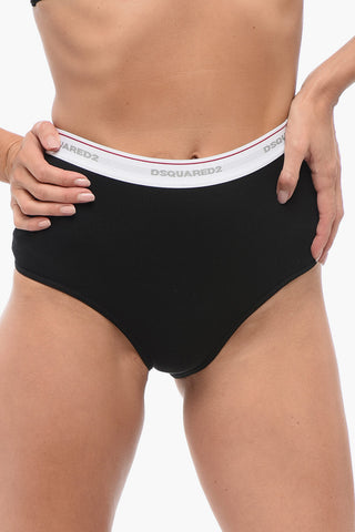 Ribbed High Waist Slip