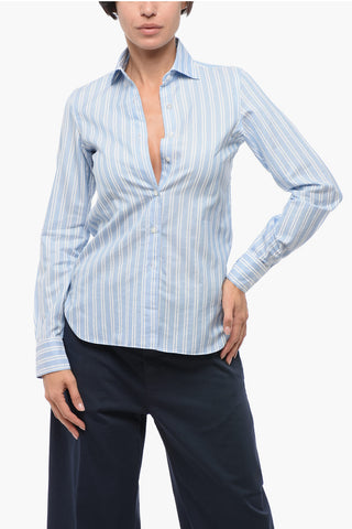 Balanced Stripe Popeline Slim Fit Shirt
