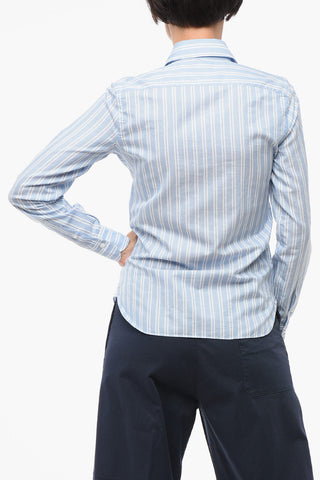 Balanced Stripe Popeline Slim Fit Shirt