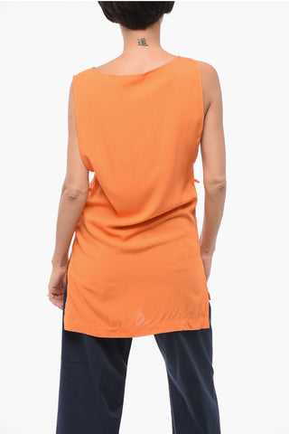 Tank Mini Dress with Logo Print