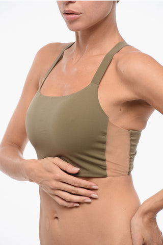 Top Bikini PRAIA con Dettagli in Mesh