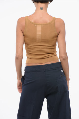 SFILATA Ribbed Silk BASTIA Tank Top