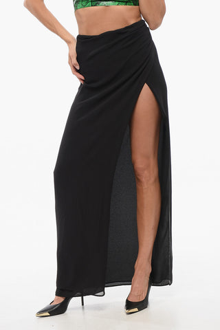 Silk Wrap Skirt