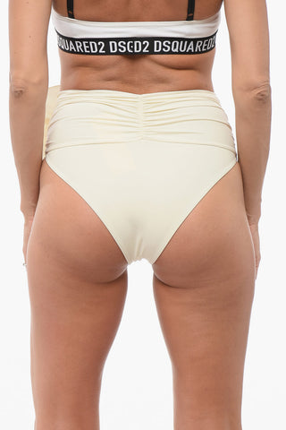 Slip Bikini Sgambato con Spilla Removibile