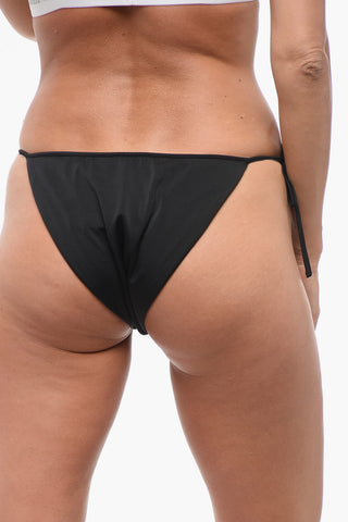 High-Cut Bikini Brief with Side Ties