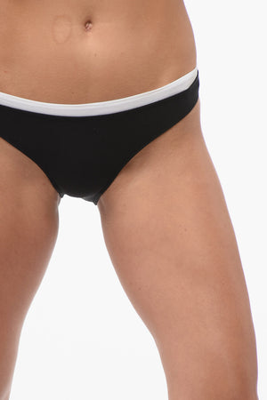 Slip Aus Baumwolle Mit Kontrastbesatz