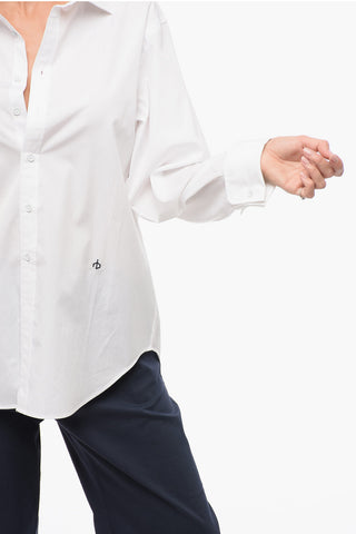 Camicia in Popeline DIANA con Collo Francese