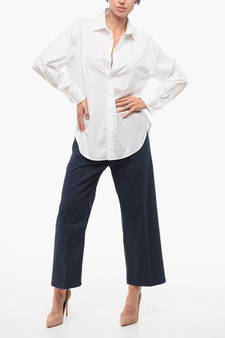 Camicia in Popeline DIANA con Collo Francese
