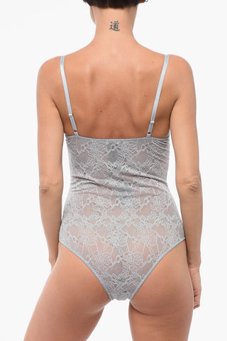 Body In Pizzo Macrame' con Ricami
