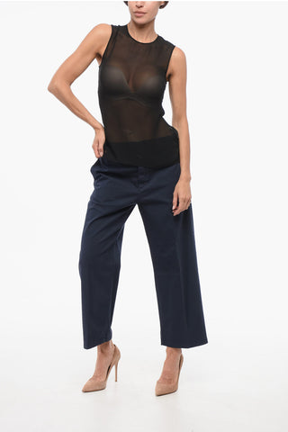 Sheer Sleeveless Top