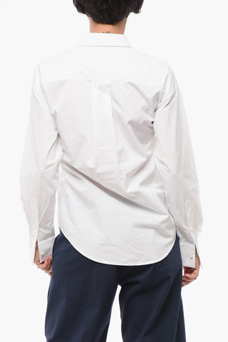 Camicia con Logo Ricamato