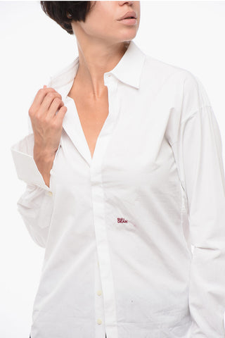 Camicia con Logo Ricamato