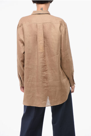 Linen Asymmetric Shirt