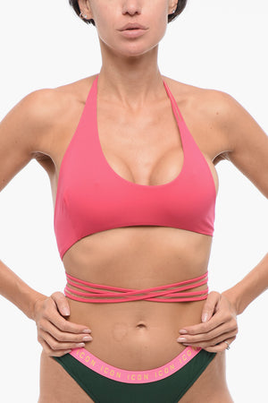 Bikini Top GIUNCO with Mesh Details