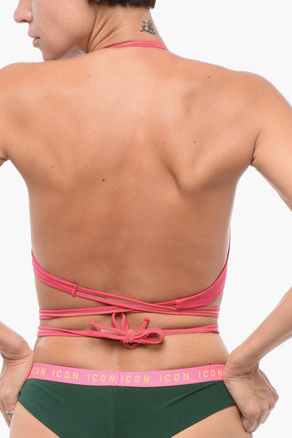 Bikini Top GIUNCO with Mesh Details