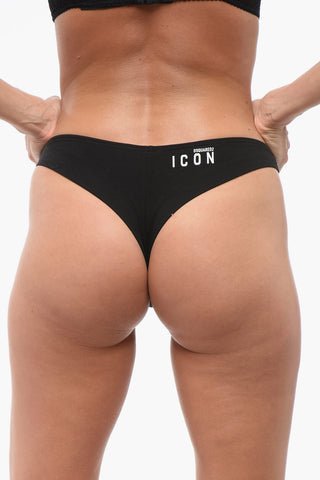 Slip ICON a Taglio Alto In Cotone