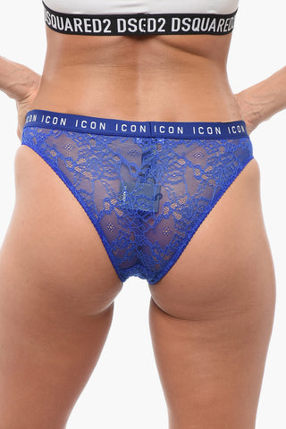 Lace ICON Brief With Embroidery