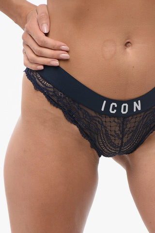 Lace ICON Slip With Embroidery
