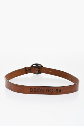 Solid Color Leather Belt 30mm
