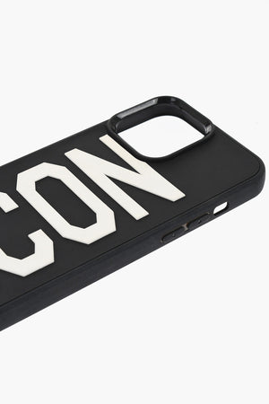 ICON Solid-Color Cover for iPhone 13 PRO MAX with Contrasting Logo