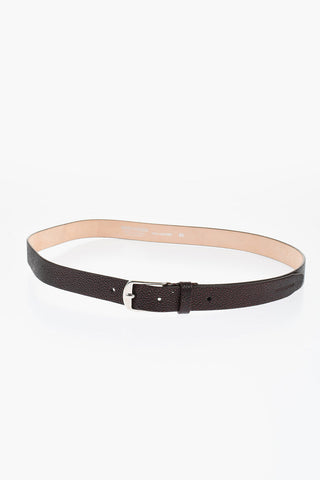 Solid Color Full Grain Leather Belt 25mm